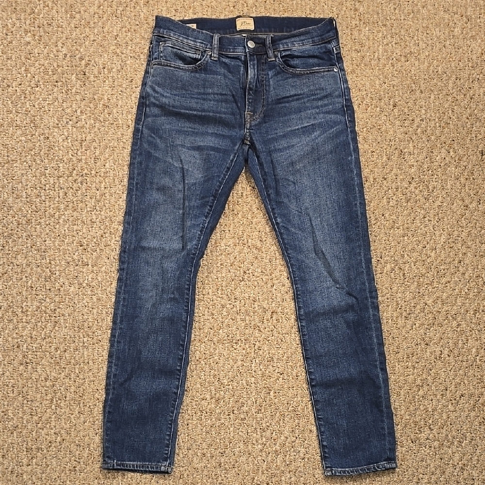 J. Crew 250 Stretch 30x30 Skinny Jeans w/Stretch EUC